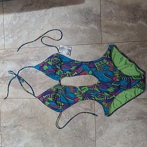 NWT Vintage Victorias Secret Swim Monoki L